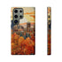 An Urban Autumn Overlook - Impact Resistant Phone Case Samsung Galaxy S23 Ultra Glossy